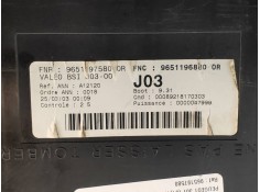 Recambio de caja reles / fusibles para peugeot 307 (s1) xt referencia OEM IAM 965197580 9651196880 BSIJ0300 2