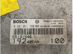 Recambio de centralita motor uce para fiat stilo (192) 1.9 jtd 100 active referencia OEM IAM 0281011799 55191546 19248EAA 100 2