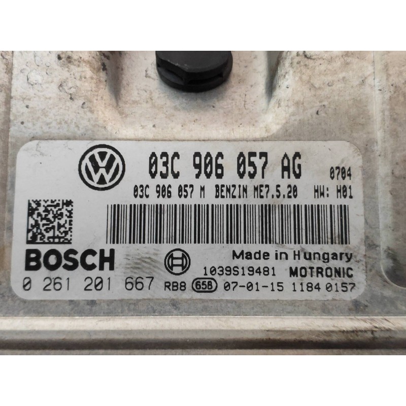 Recambio de centralita motor uce para seat ibiza (6l1) 1.6 16v referencia OEM IAM 0261201667 03C906057AG 03C906057M