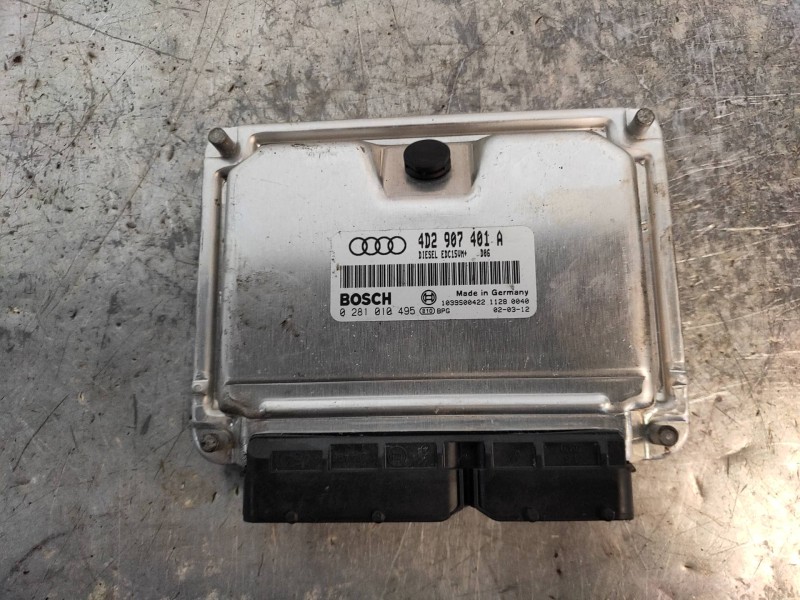 Recambio de centralita motor uce para audi a8 (d2) 2.5 tdi quattro referencia OEM IAM 0281010495 4D2907401A EDC15VM