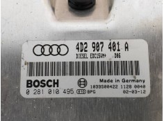 Recambio de centralita motor uce para audi a8 (d2) 2.5 tdi quattro referencia OEM IAM 0281010495 4D2907401A EDC15VM 2