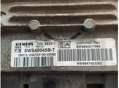 Recambio de centralita motor uce para peugeot 307 (s1) xt referencia OEM IAM 5WS40045BT 9650517980 9647423380 SID801A 2