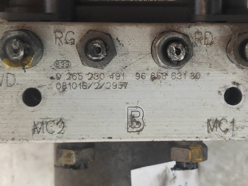 Recambio de abs para peugeot 308 confort referencia OEM IAM 0265230491 9665363180 0265951134