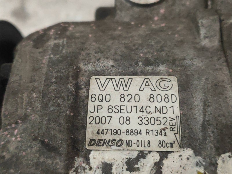 Recambio de compresor aire acondicionado para seat cordoba berlina (6l2) fresh referencia OEM IAM 4471908894 6Q0820808D 