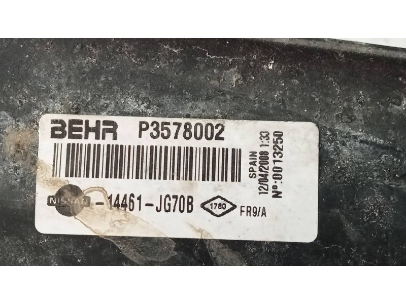 Recambio de intercooler para renault koleos expression referencia OEM IAM   