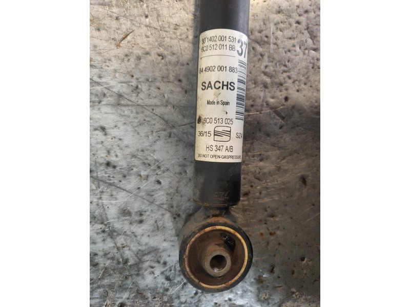 Recambio de amortiguador trasero izquierdo para seat ibiza (6p1) fr referencia OEM IAM 6C0512011BB  