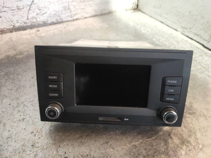 Recambio de sistema audio / radio cd para seat ibiza (6p1) fr referencia OEM IAM 5F0035871  