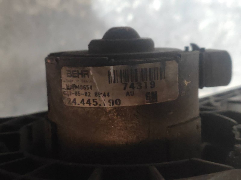 Recambio de electroventilador para opel corsa c club referencia OEM IAM 24445190 74319 