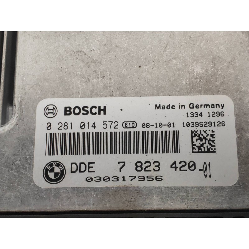 Recambio de centralita motor uce para bmw serie 3 berlina (e90) 320d referencia OEM IAM 0281014572 782342001 030317956