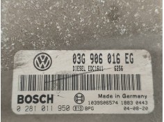 Recambio de centralita motor uce para seat altea (5p1) reference referencia OEM IAM 0281011950 03G906016EG  2