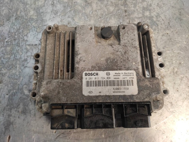Recambio de centralita motor uce para renault espace iv (jk0) expression referencia OEM IAM 0281011724 8200311550 8200384493