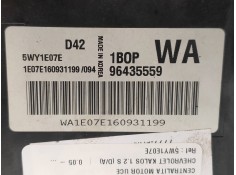 Recambio de centralita motor uce para chevrolet kalos 1.2 s (d/a) referencia OEM IAM 5WY1E07E 96435559 D42 1B0P WA 2
