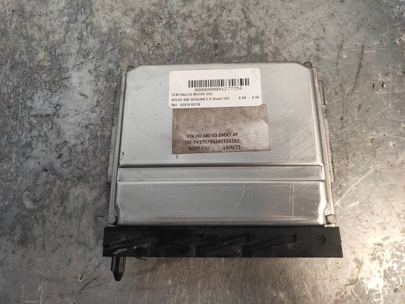 Recambio de centralita motor uce para volvo s80 berlina 2.4 diesel cat referencia OEM IAM 0281010319 58SA5360 08677708A