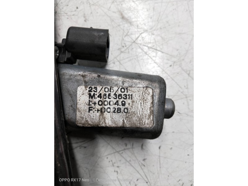 Recambio de elevalunas delantero derecho para fiat punto berlina (188) 1.2 8v elx (i) referencia OEM IAM 37101001 M46536311 3P