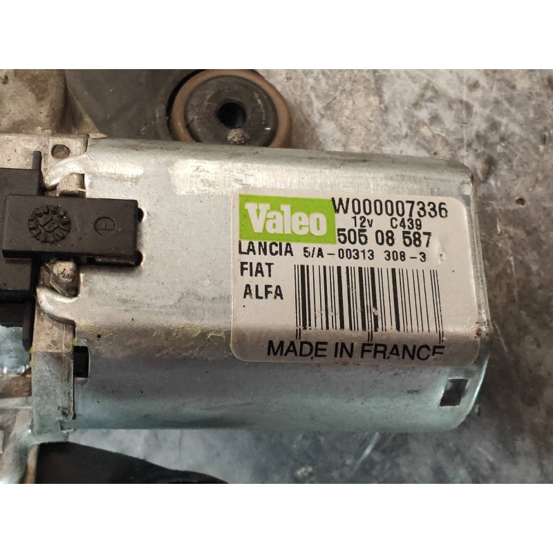 Recambio de motor limpia trasero para alfa romeo mito (145) basis (2016) referencia OEM IAM W000007336 50508587 0050508587