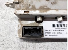 Recambio de pantalla multifuncion para citroen c3 1.4 sx plus referencia OEM IAM 9647409477 216694657B  2