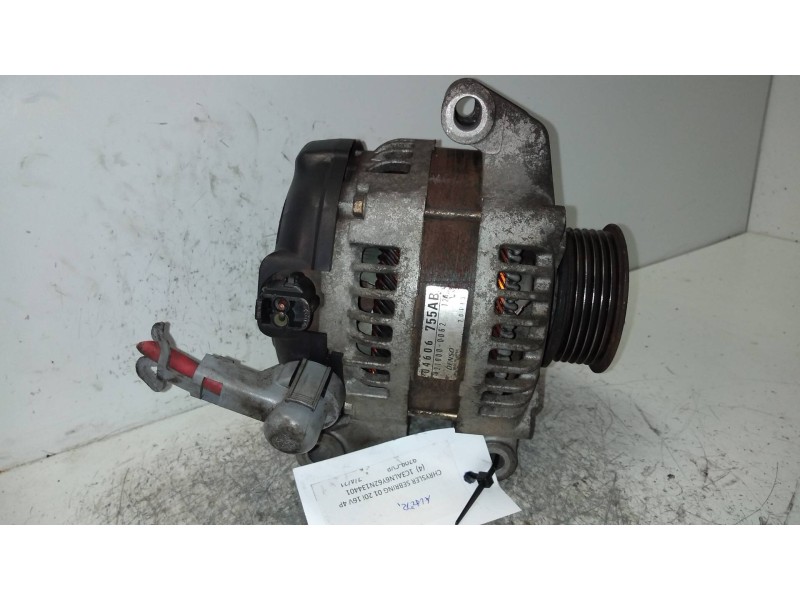 Recambio de alternador para chrysler sebring berlina (jr41) 2.0 le referencia OEM IAM 42100000062 04606755AB DENSO 20I 16V