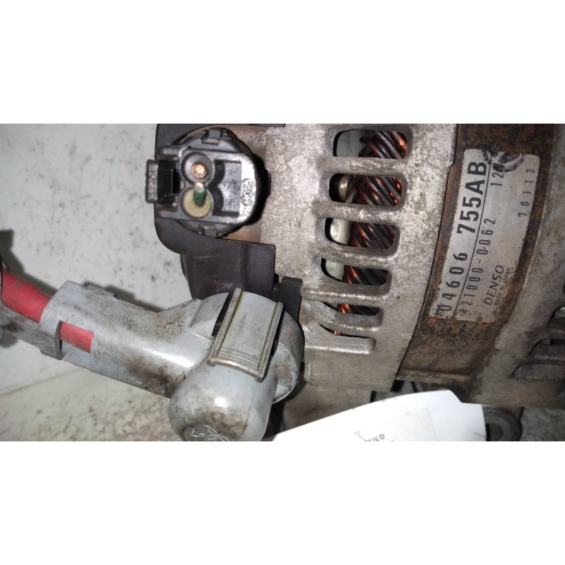 Recambio de alternador para chrysler sebring berlina (jr41) 2.0 le referencia OEM IAM 42100000062 04606755AB DENSO 20I 16V