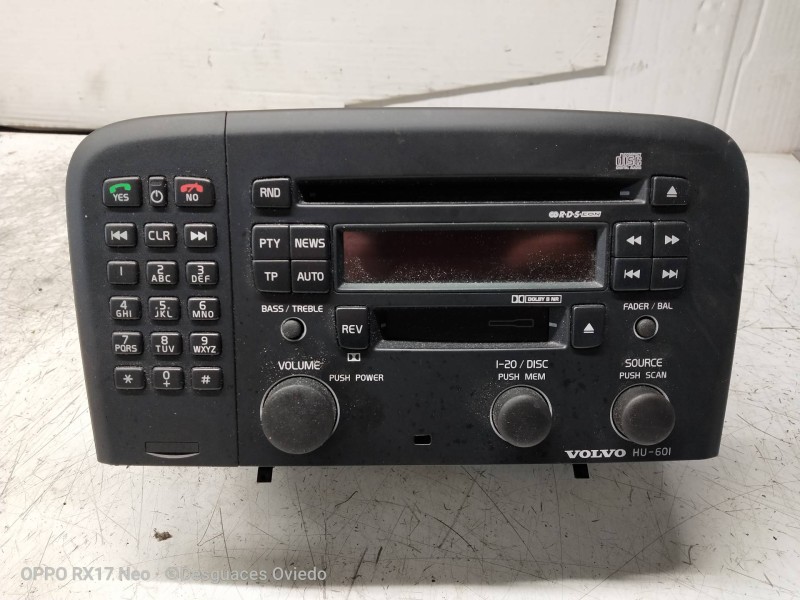 Recambio de sistema audio / radio cd para volvo s80 berlina 2.4 diesel cat referencia OEM IAM 306576341  