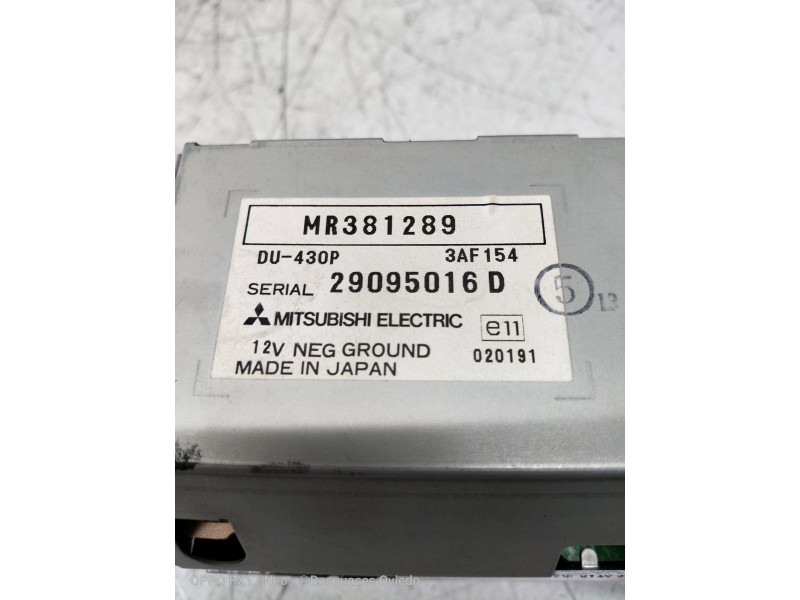 Recambio de pantalla multifuncion para mitsubishi space star (dg0) 1900 di-d avance referencia OEM IAM MR381289 29095016D 