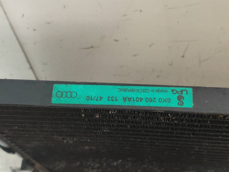 Recambio de condensador / radiador aire acondicionado para audi a4 ber. (b8) básico quattro referencia OEM IAM 8K0260401AA  