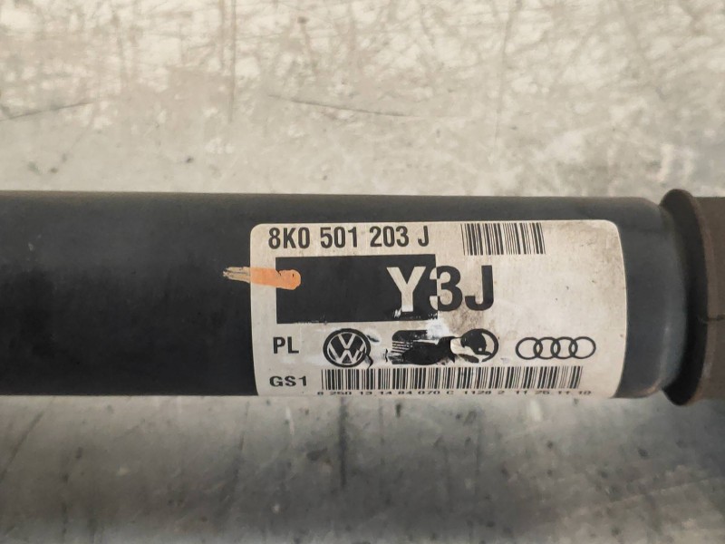 Recambio de transmision trasera derecha para audi a4 ber. (b8) básico quattro referencia OEM IAM 8K0501203J  