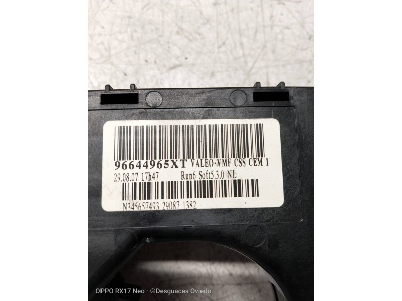 Recambio de mando luces para citroen c4 picasso sx referencia OEM IAM 96644965XT  