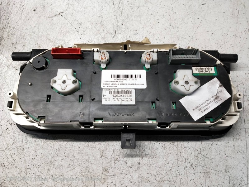 Recambio de cuadro instrumentos para renault laguna ii grandtour (kg0) dynamique referencia OEM IAM 8200170303 501018610076 