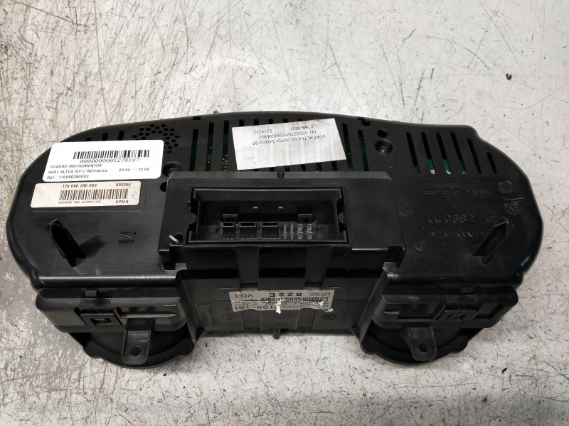 Recambio de cuadro instrumentos para seat altea (5p1) reference referencia OEM IAM 110080280003 5P0920822E 