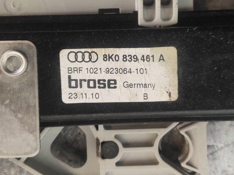 Recambio de elevalunas trasero izquierdo para audi a4 ber. (b8) básico quattro referencia OEM IAM 8K0959811A 8K0839461A 