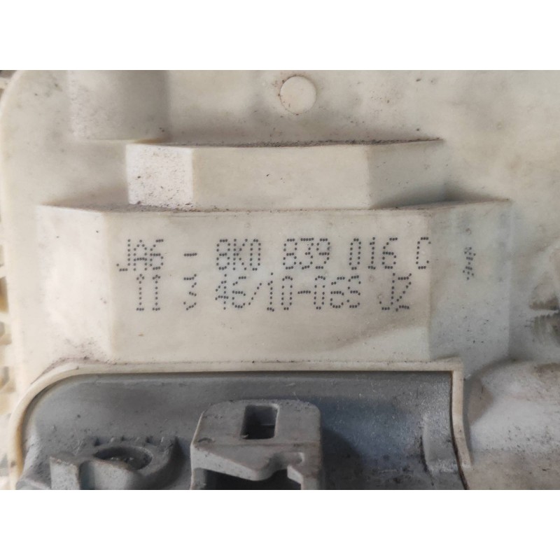 Recambio de motor cierre centralizado trasero derecho para audi a4 ber. (b8) básico quattro referencia OEM IAM 8K0839016C  