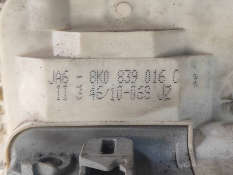 Recambio de motor cierre centralizado trasero derecho para audi a4 ber. (b8) básico quattro referencia OEM IAM 8K0839016C  