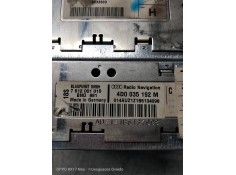 Recambio de sistema audio / radio cd para audi a8 (d2) 2.5 tdi quattro referencia OEM IAM 4D0035192M 7612001015  2