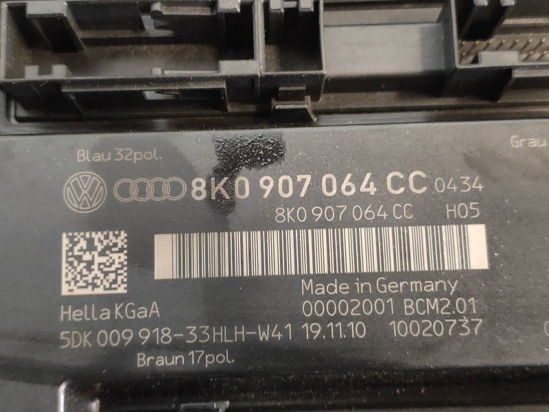 Recambio de modulo electronico para audi a4 ber. (b8) básico quattro referencia OEM IAM 8K0907064CC 5DK00991833 