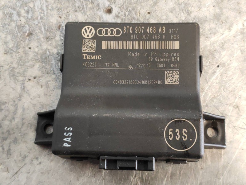 Recambio de modulo electronico para audi a4 ber. (b8) básico quattro referencia OEM IAM 8T0907468AB 8T0907468H 403221