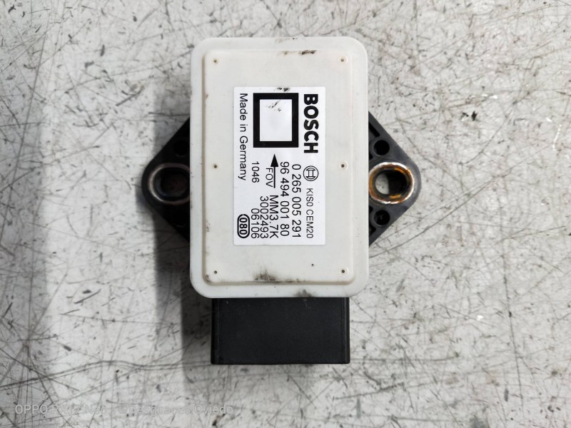 Recambio de modulo electronico para peugeot 307 cc (s2) referencia OEM IAM 0265005291 9649400180  Recambio de modulo electronico para peugeot 307 cc (s2) referencia OEM IAM 0265005291 9649400180