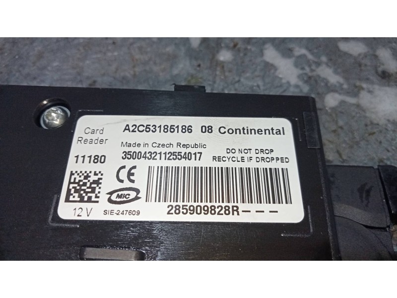 Recambio de conmutador de arranque para renault scenic iii dynamique referencia OEM IAM 285909828R A2C53185186 