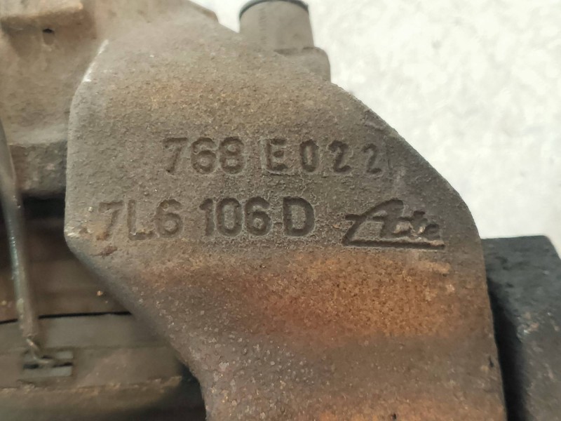 Recambio de pinza freno delantera derecha para volkswagen touareg (7la) tdi r5 referencia OEM IAM 7L6106D  