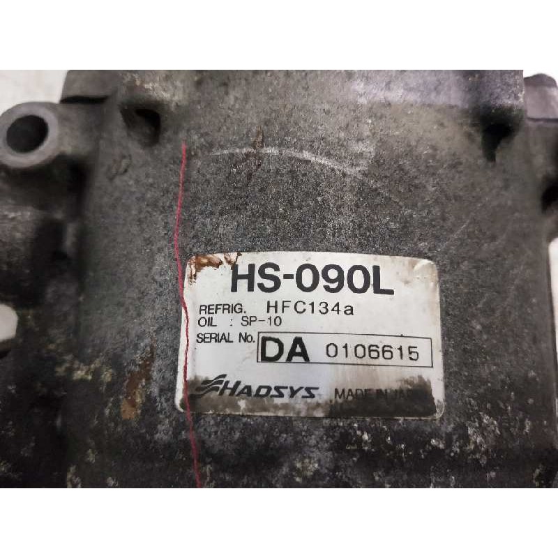 Recambio de compresor aire acondicionado para honda civic berlina .5 (ma/mb) 1.4 referencia OEM IAM HS090L  