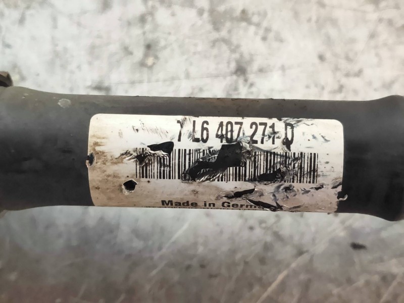 Recambio de transmision delantera derecha para volkswagen touareg (7la) tdi r5 referencia OEM IAM 7L6407271D  