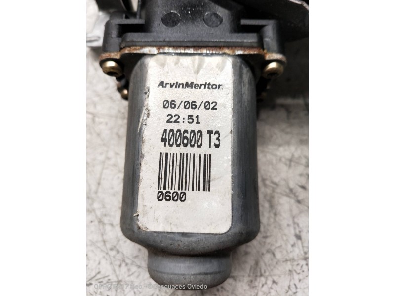 Recambio de elevalunas trasero derecho para nissan primera berlina (p12) acenta referencia OEM IAM 400600T3  4P