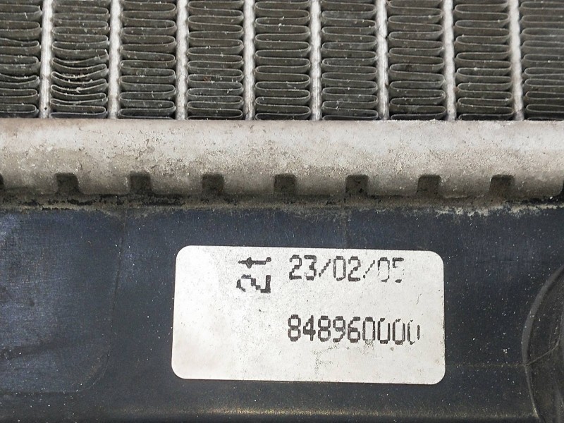 Recambio de radiador agua para peugeot 407 sr confort referencia OEM IAM 848960000  