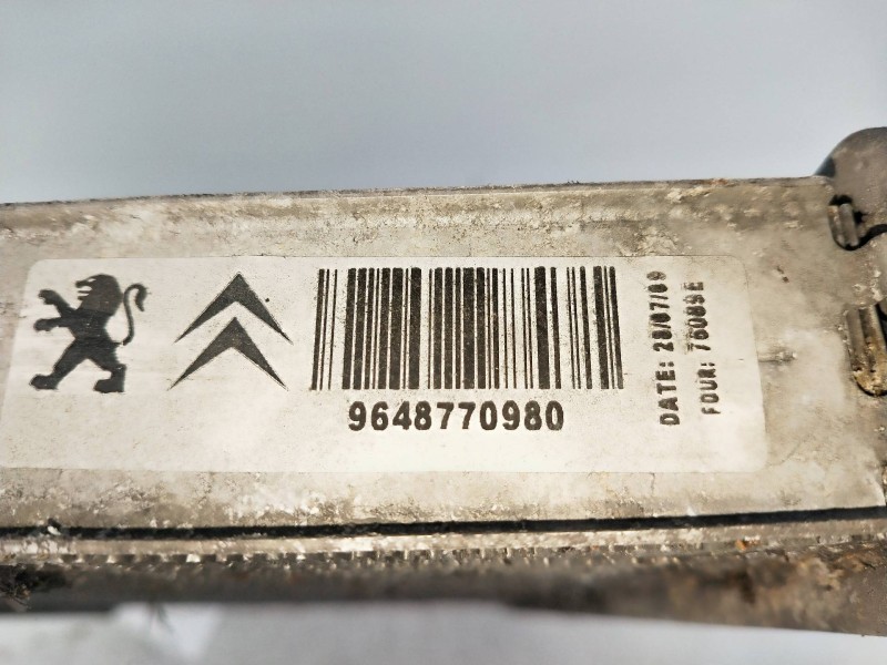 Recambio de radiador agua para peugeot 607 (s2) 2.0 16v hdi fap cat (rhr / dw10bted4) referencia OEM IAM 9648770980  