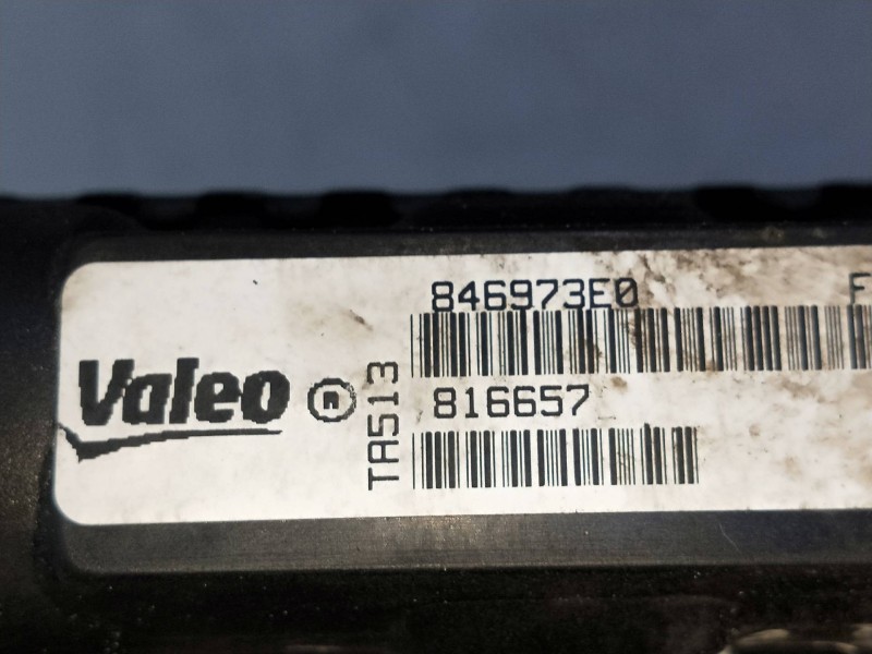 Recambio de radiador agua para renault 19 (b/c/l53) 1.4 gts referencia OEM IAM 846973E0  