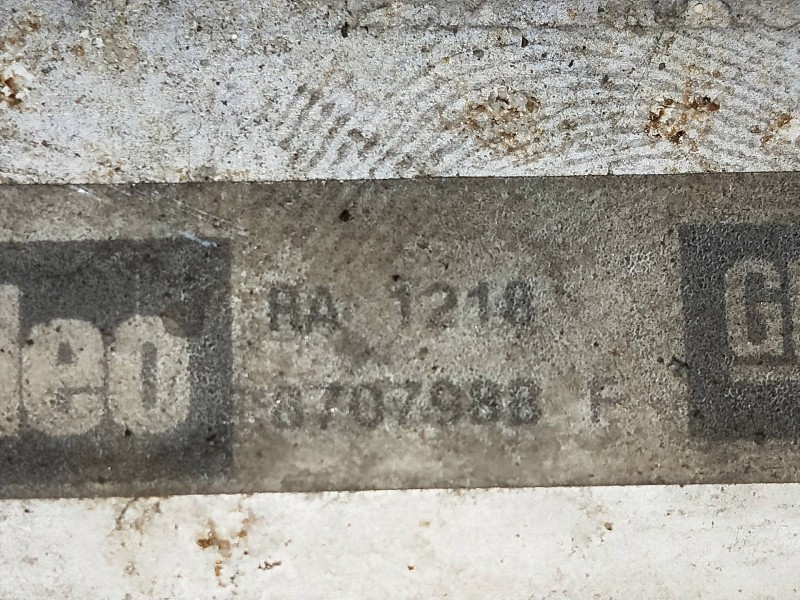 Recambio de radiador agua para saab 9-3 berlina 2.2 tid arc referencia OEM IAM 8707988F  