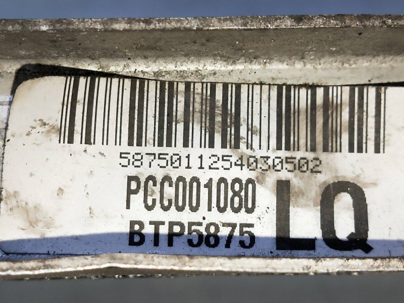 Recambio de radiador agua para mg rover mg tf 1.6 cat referencia OEM IAM PCC001080  