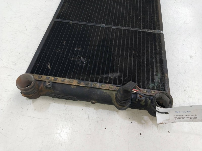 Recambio de radiador agua para seat ibiza clx referencia OEM IAM   