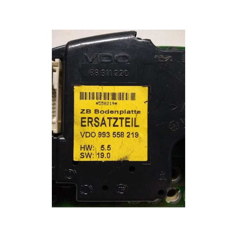 Recambio de cuadro instrumentos para bmw serie 3 berlina (e36) 1.6 cat referencia OEM IAM 62118375041 110308463069 933558219