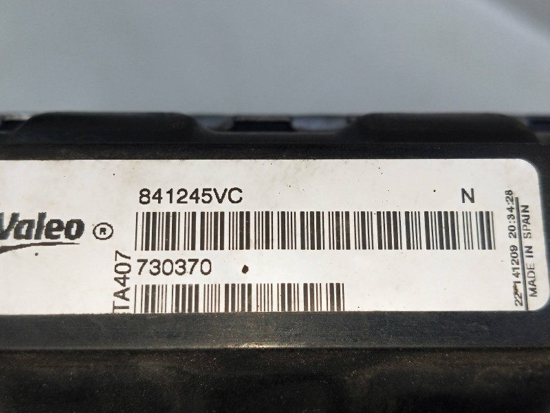 Recambio de radiador agua para seat toledo (1l) 2.0 referencia OEM IAM 841245VC   Recambio de radiador agua para seat toledo (1l) 2.0 referencia OEM IAM 841245VC