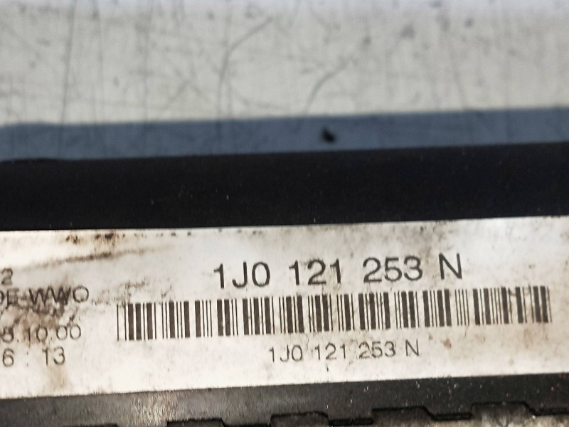 Recambio de radiador agua para skoda octavia berlina (1u2) ambiente referencia OEM IAM 1J0121253N  